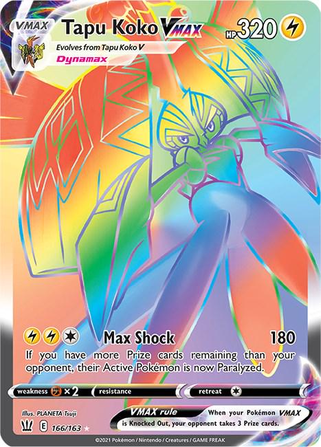 Tapu Koko VMAX (166/163)