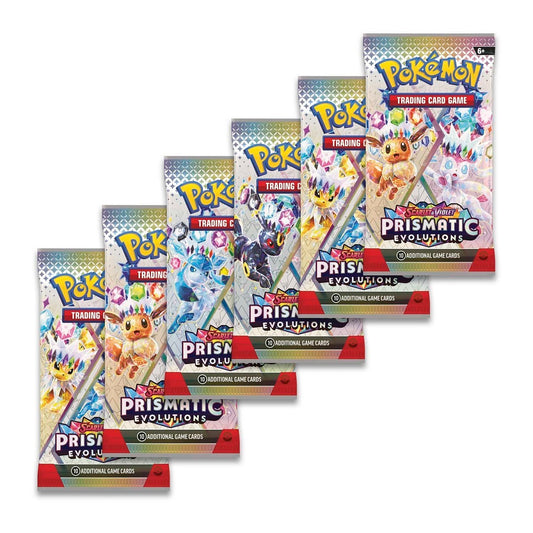 Prismatic Evolutions Single Pack - **Live Rip N Ship**
