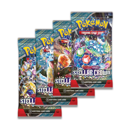 Stellar Crown Booster Pack- **Live Rip N Ship**